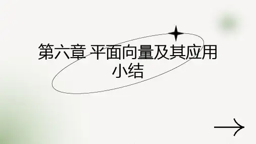 第六章+平面向量及其应用+小结课件2023-2024学年高一下学期数学人教A版(2019)必修第二册