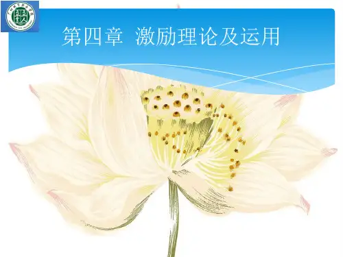 激励理论及运用教材(PPT 68页)