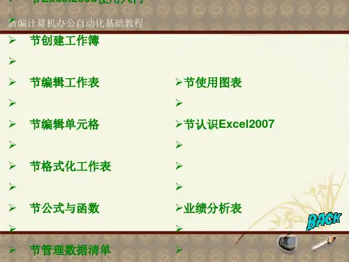 Excel电子表格制作自学教程(很有用)