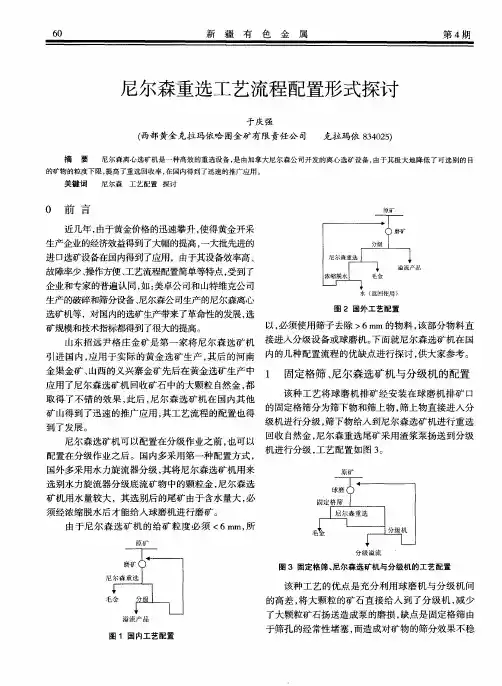 尼尔森重选工艺流程配置形式探讨