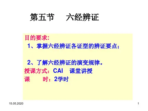 第五节六经辨证共16页