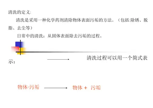 工业清洗剂PPT