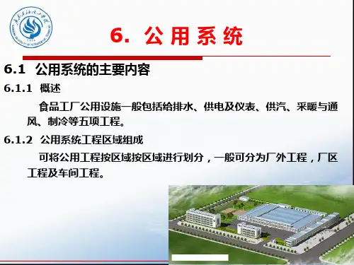 第6章公用系统(任广跃)
