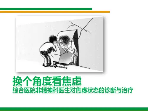 焦虑(综合医院非精神科医生对焦虑状态诊断与治疗)