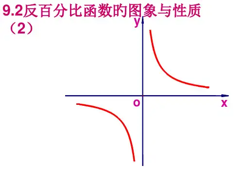 八年级数学反比例函数的图象与性质省公开课获奖课件市赛课比赛一等奖课件