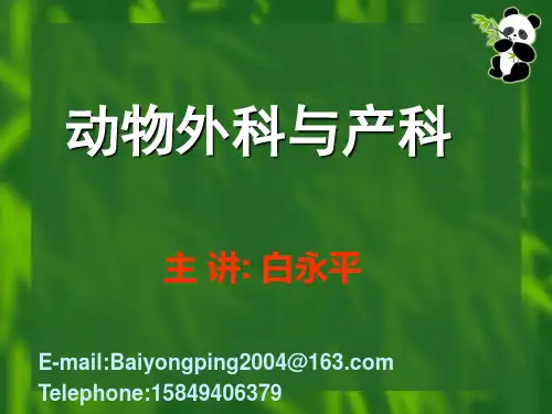 动物外科与产科.ppt