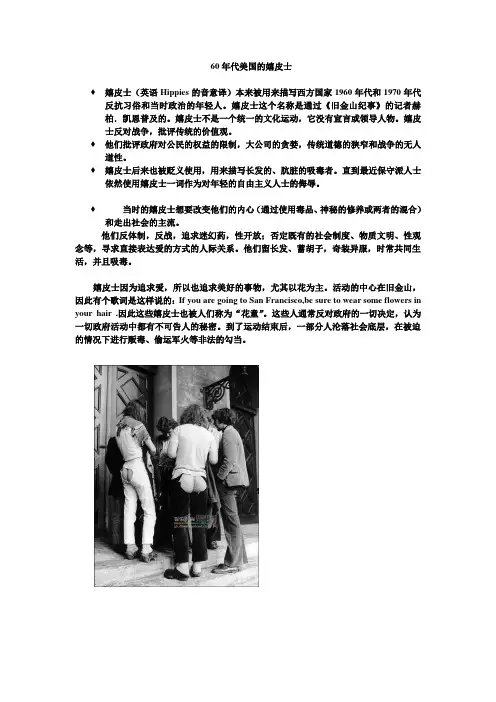 嬉皮士文化(反文化)