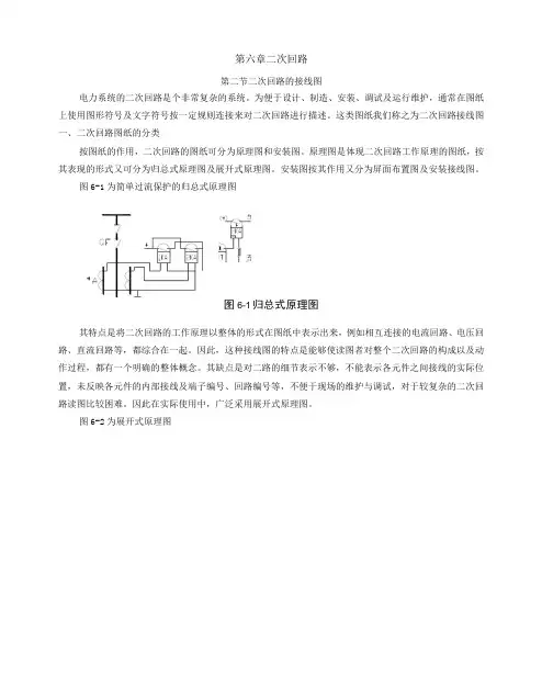 二次回路的接线图
