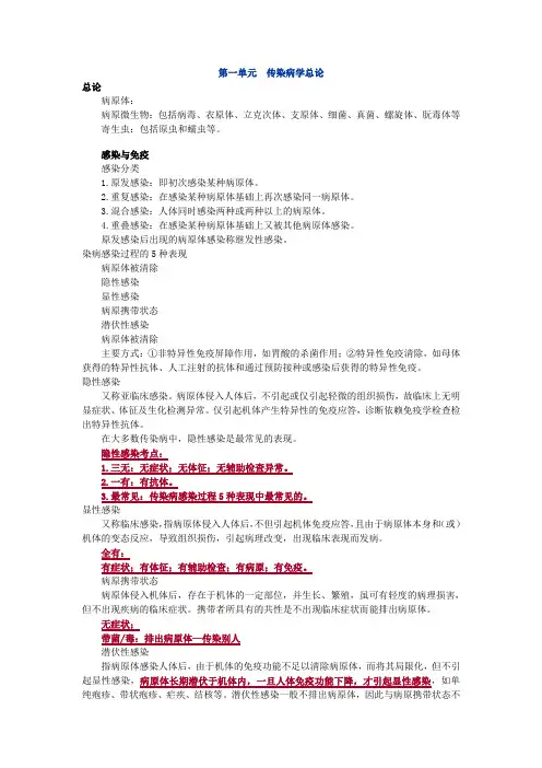 传染病学要点