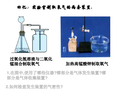 初中化学人教版二氧化碳的实验室制取与性质课件