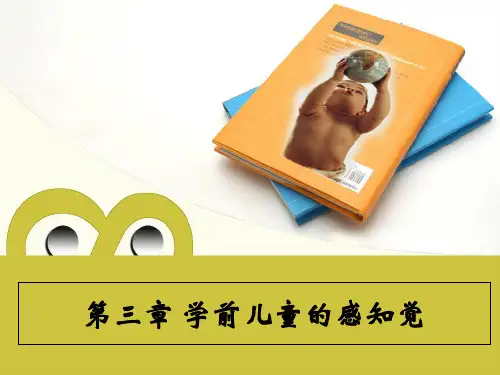 第三章学前儿童感知觉ppt课件