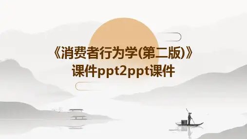 《消费者行为学(第二版)》课件ppt2PPT课件