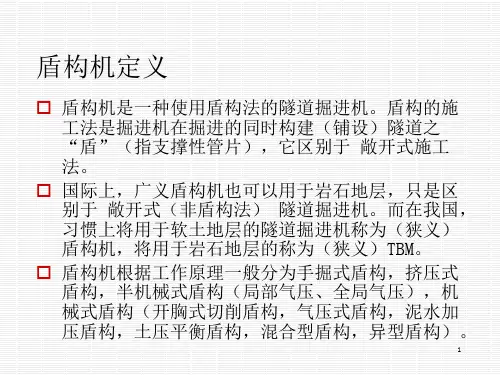 海瑞克盾构机介绍PPT
