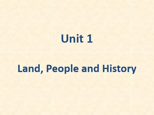 英美概况二册unit1ppt课件共11页
