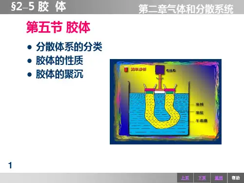 胶体粒子的结构