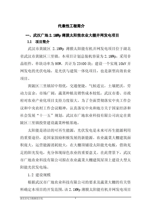 新湖北院典型光伏案例
