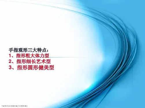 手诊第三节手指观健康