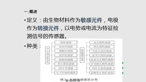 电化学生物传感器PPT课件