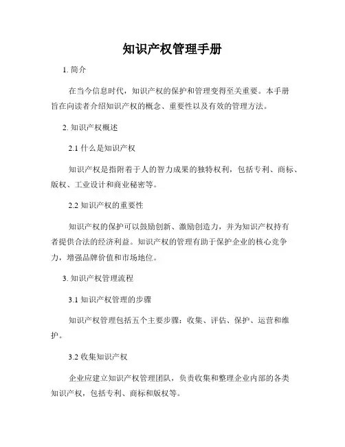知识产权管理手册