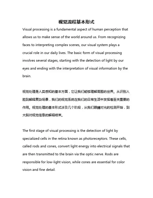 视觉流程基本形式