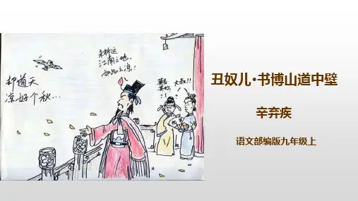丑奴儿·书博山道中壁(少年不识愁滋味)
