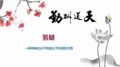 氢键    