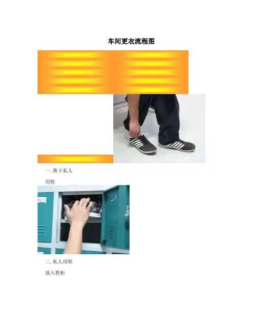 车间更衣流程图