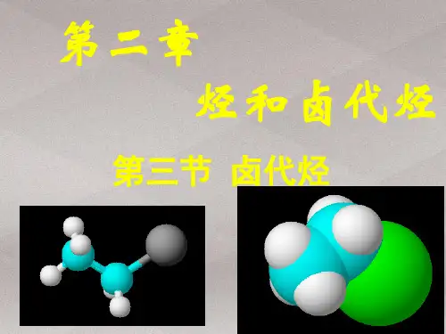 人教化学选修5第二章第三节 卤代烃(共31张PPT)