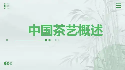 中国茶艺概述