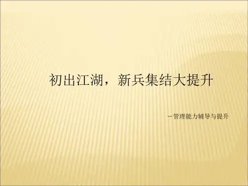 班长角色认知及转变ppt课件