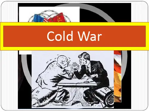 The cold war 冷战