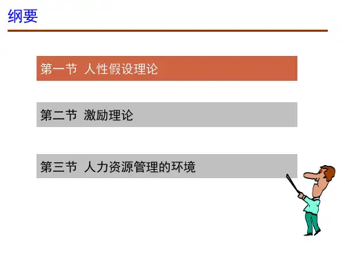 人力资源管理的理论基础董克用版