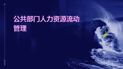 公共部门人力资源流动管理