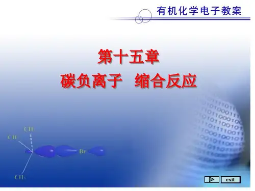 碳负离子缩合反应