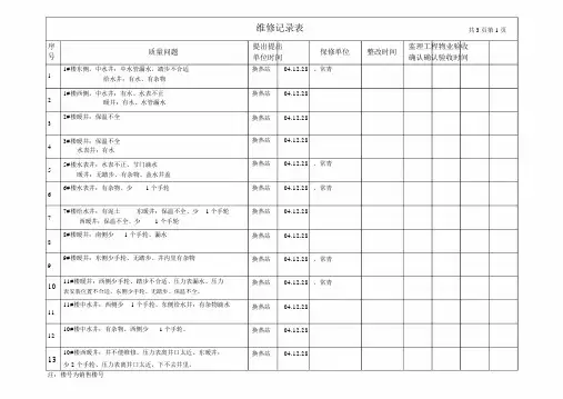 维修记录表_1