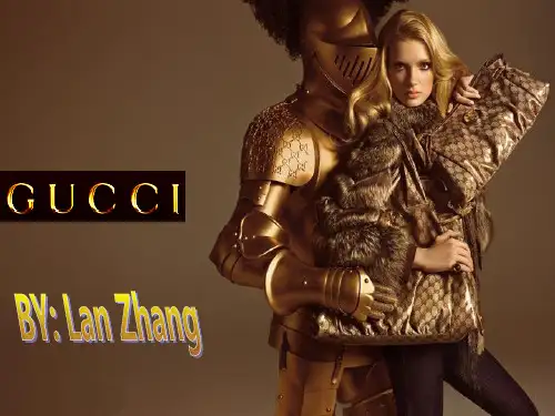GUCCI 品牌PPT