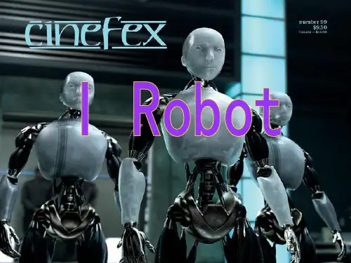 i robot 英文介绍 PPT