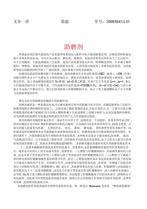 助磨剂