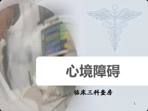 心境障碍的护理ppt课件