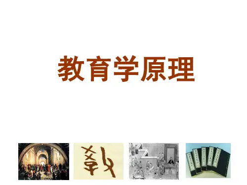 《教育学原理》课件