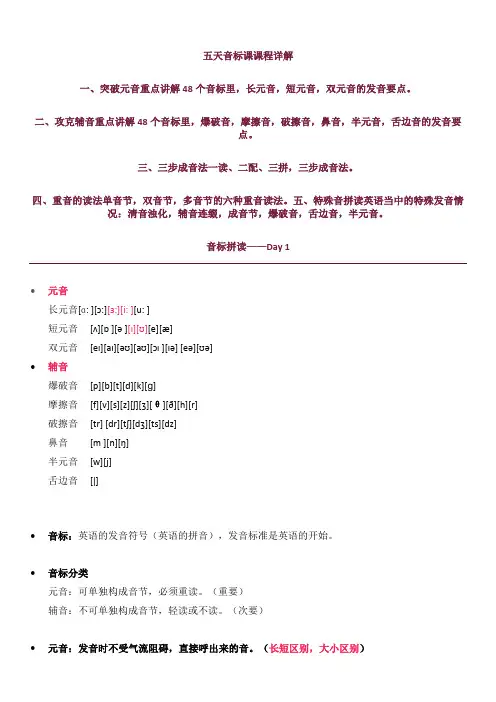 音标拼读