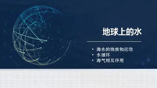 高三地理一轮复习课件-海水的性质