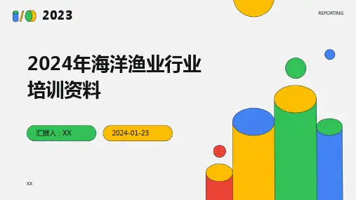 2024年海洋渔业行业培训资料