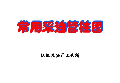 常用采油管柱图