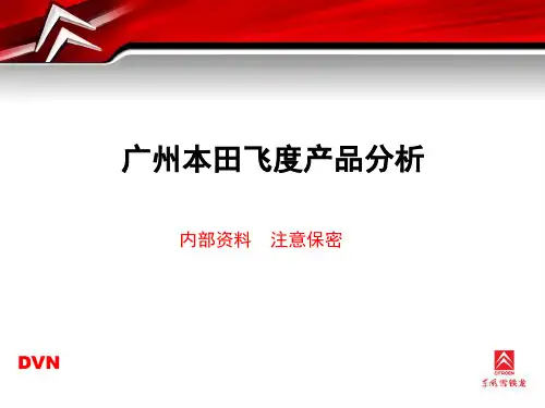 广州本田飞度产品分析