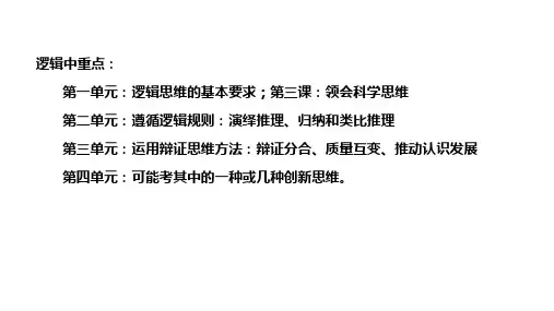 高中思想政治选修二和选修三精选主观题