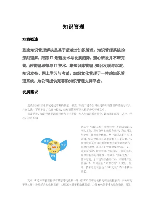 凌知识管理解决方案