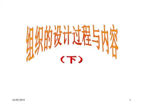 能源企业组织设计内容与过程(下)(ppt 62页)