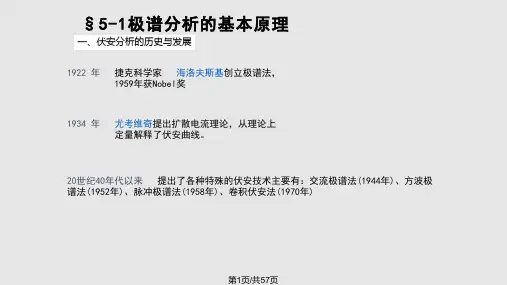 伏安分析法PPT课件