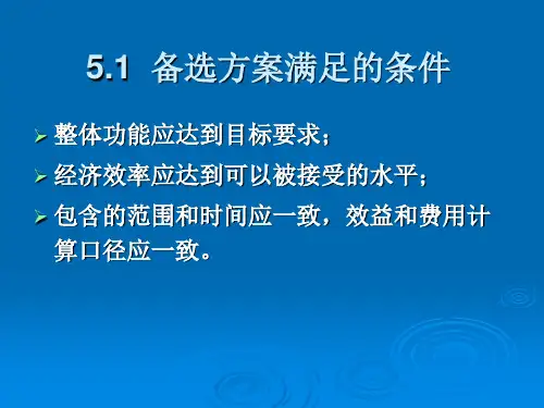 建设项目经济评价方法与参数5
